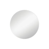 Fienza Reba Matte White Framed Mirror, 600mm